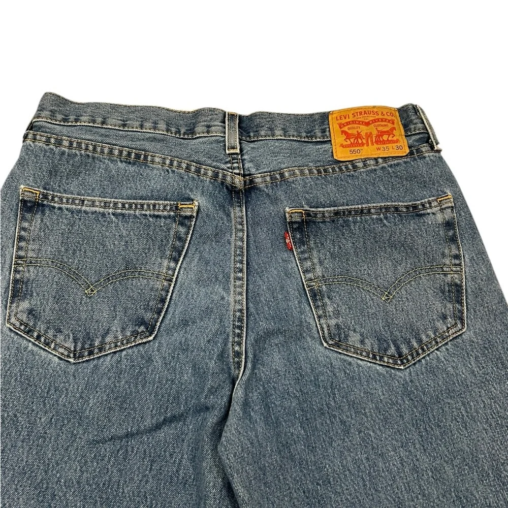 Levi's 550 Men's Straight Relaxed Blue‎ Jeans 35x30